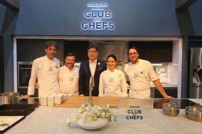 "三星名廚俱樂部"在IFA展示"高端會客區"